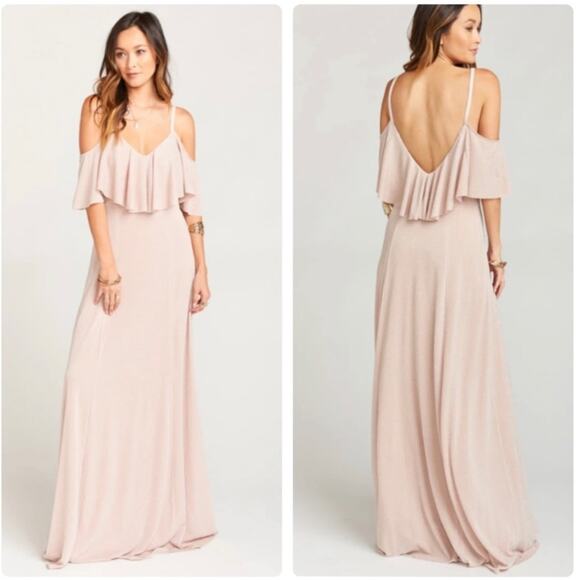 Show Me Your MuMu Dresses & Skirts - Show Me Your Mumu Renee Ruffle Maxi Dress M